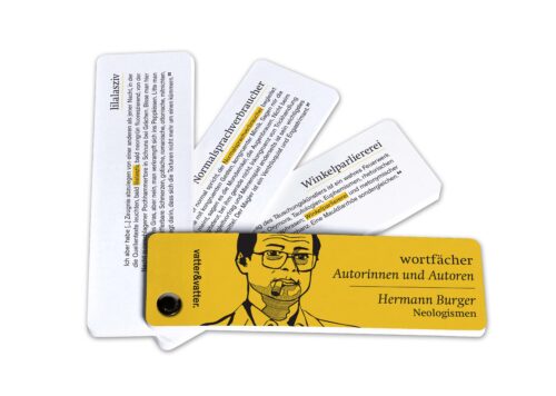 Vorschaubild: Hermann Burger: Neologismen