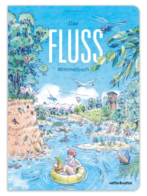 Titelbild Das Fluss Wimmelbuch